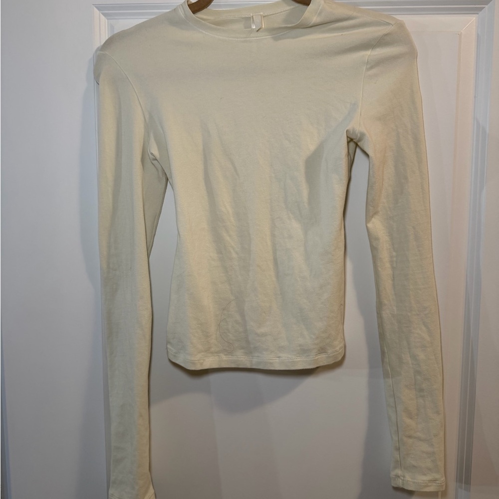 SKIMS fits everybody long sleeve cotton t shirt